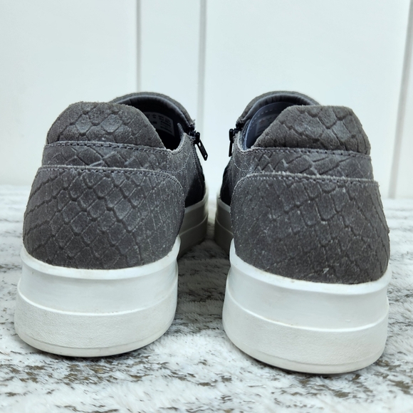 Timberland "Mayliss" Slip-on Snakeskin Gray Grey Sneaker Shoe | Women's Size 9 - Picture 5 of 12